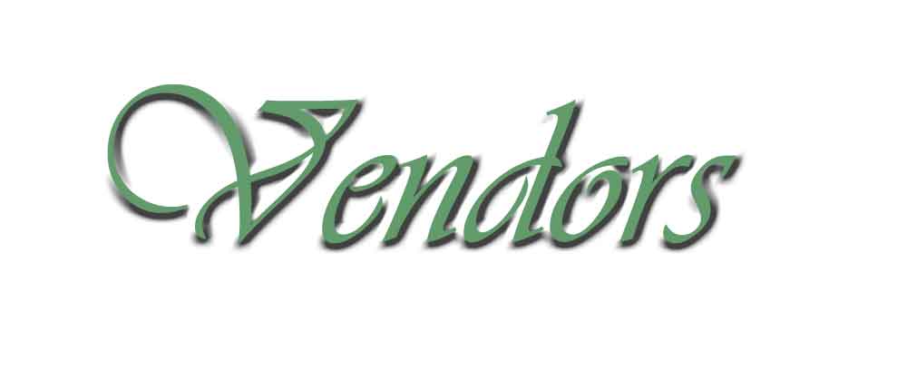 Wedding Vendors Participating in Shows and Links to Their Web Sites